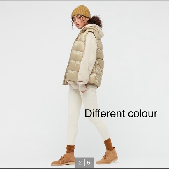 Uniqlo Heattech black ribbed beanie winter hat - Picture 6 of 9